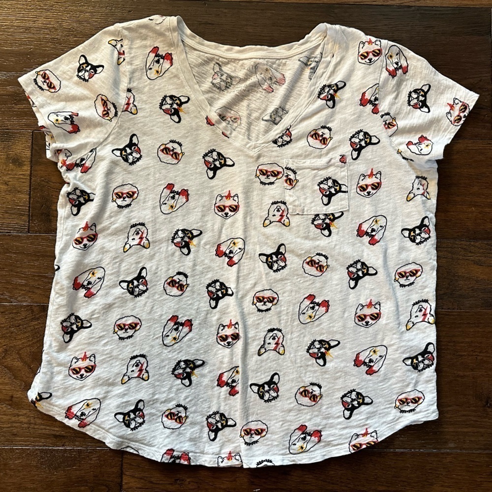 Torrid Dog Shirt- size 0